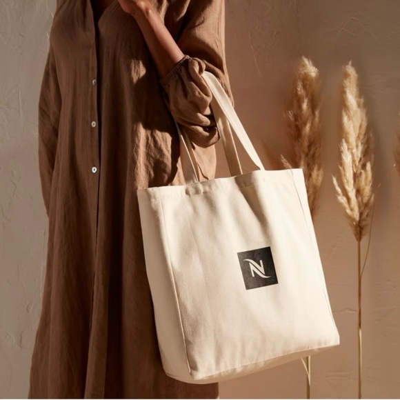 Nespresso Handbags - Nespresso Upcycled Canvas Tote Bag, Beige